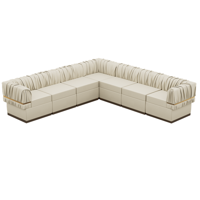 Rocco Corner Lounge Ottoman